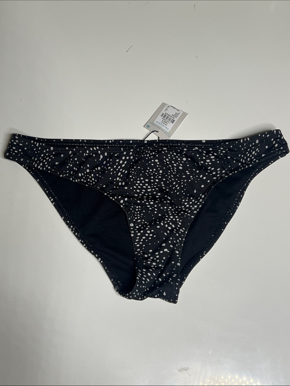 Primark Sz 4 Black White Bathing Suit Bikini Bottom - New w Tags